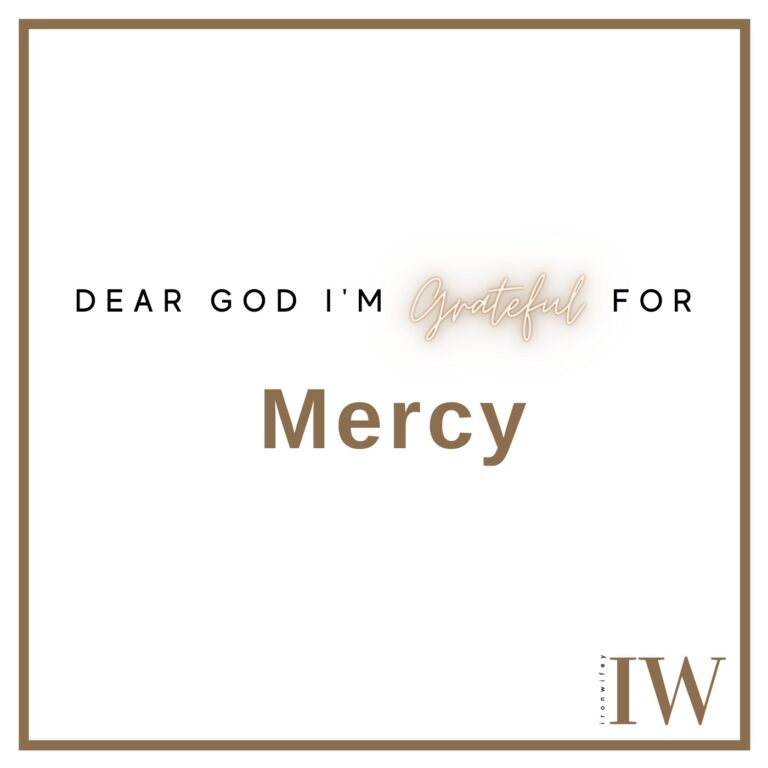 Day #11 – Mercy