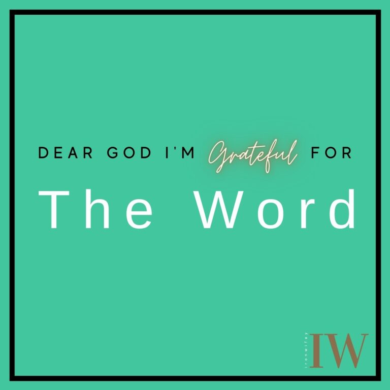 Day #2 – The Word