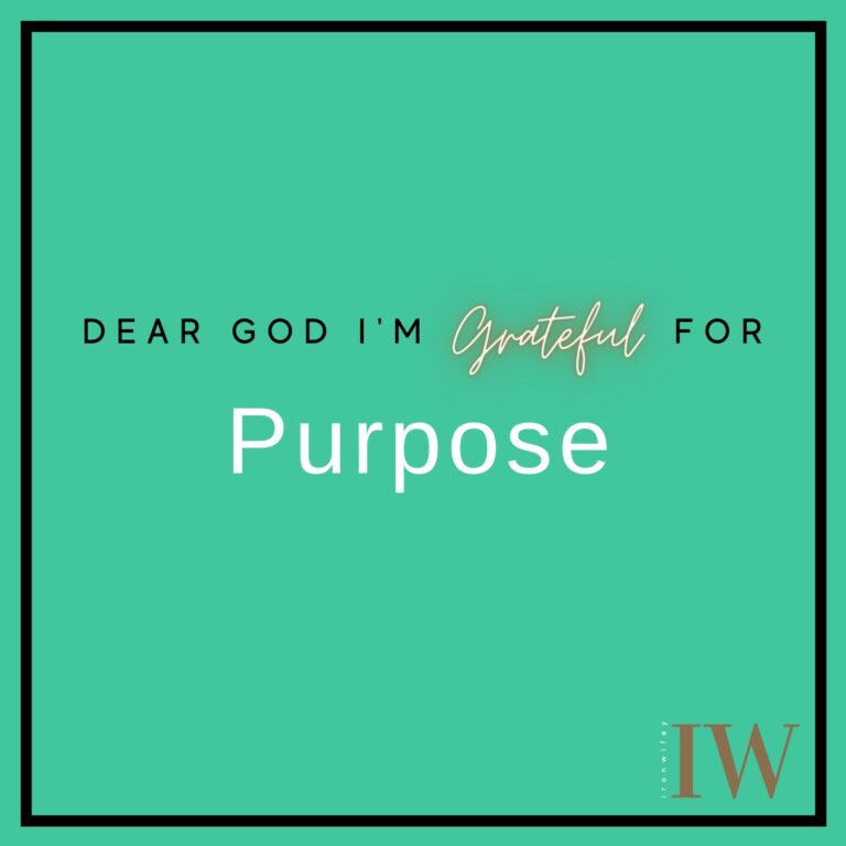 Day #27 – Purpose