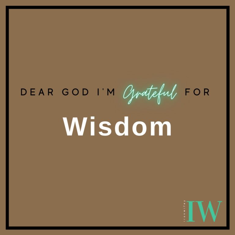 Day #25 – Wisdom