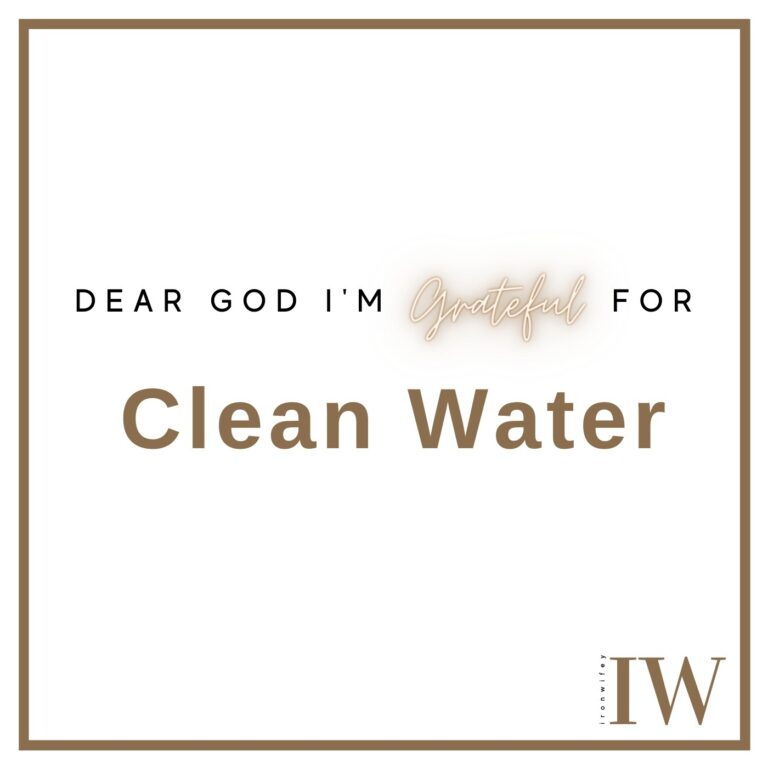 Day #17 – Clean Water