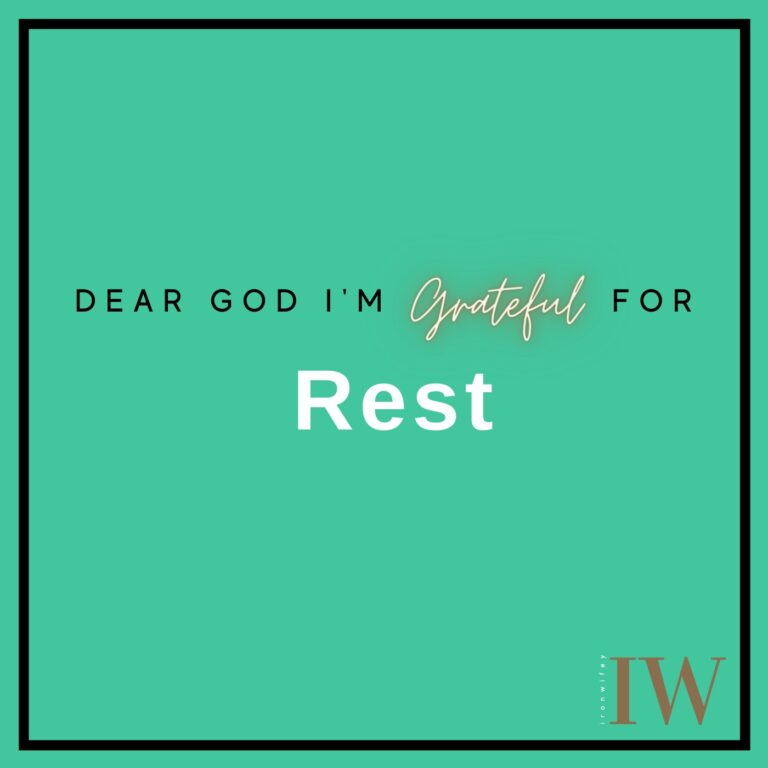 Day #31 – Rest