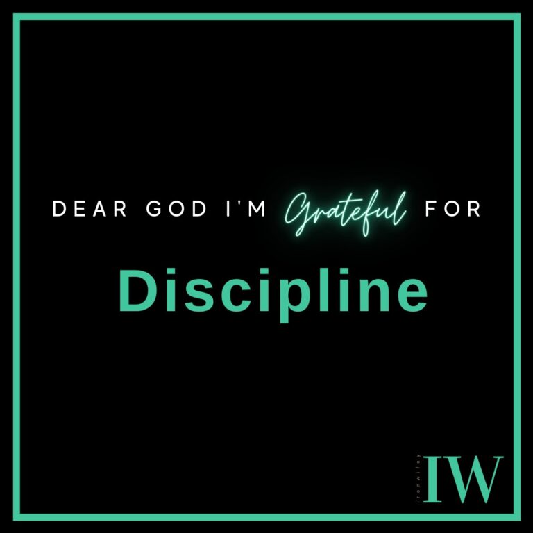 Day #16 – Discipline