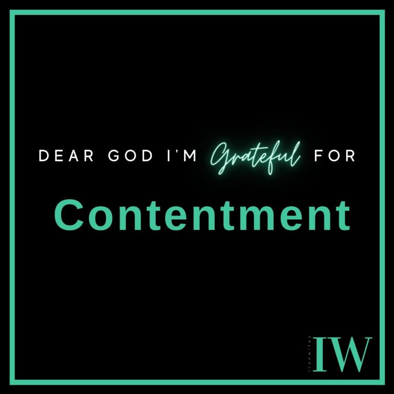 Day #56 – Contentment