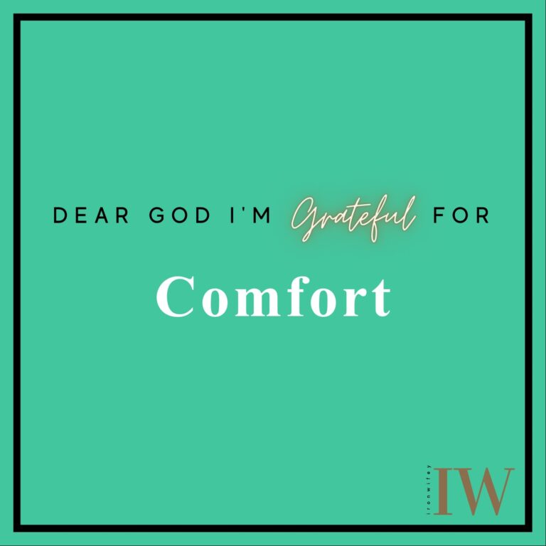 Day #79 – Comfort