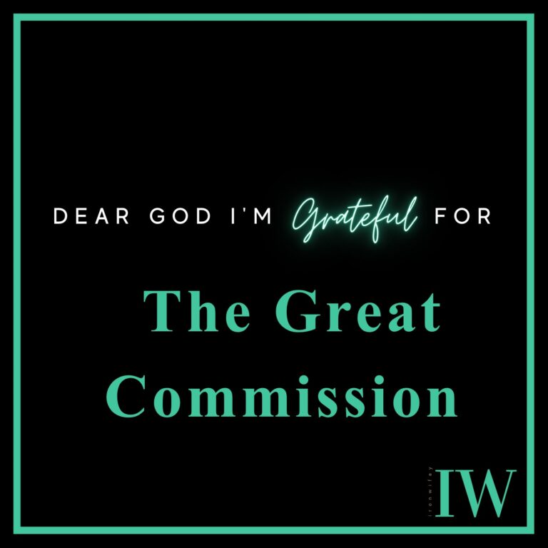 Day #80 – The Great Commission