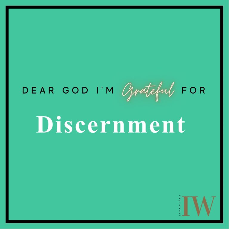 Day #83 – Discernment