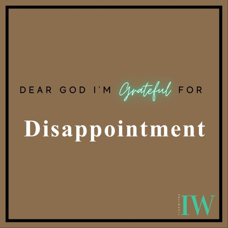 Day #109 – Disappointment