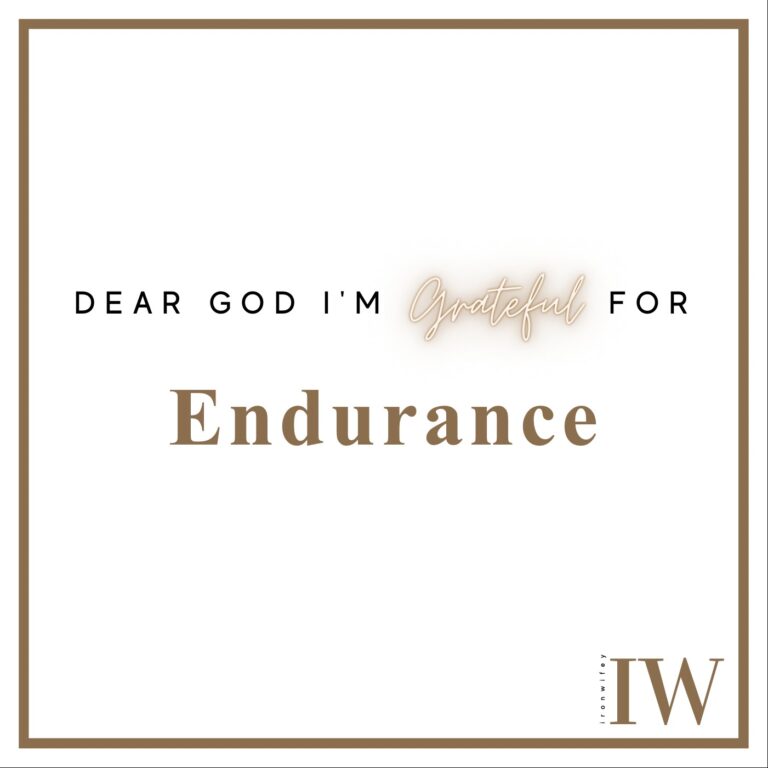 Day #118 – Endurance