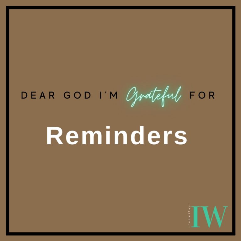 Day #149 – Reminders