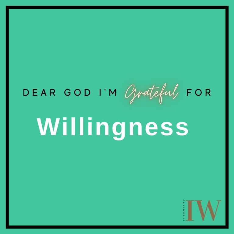 Day #163 – Willingness