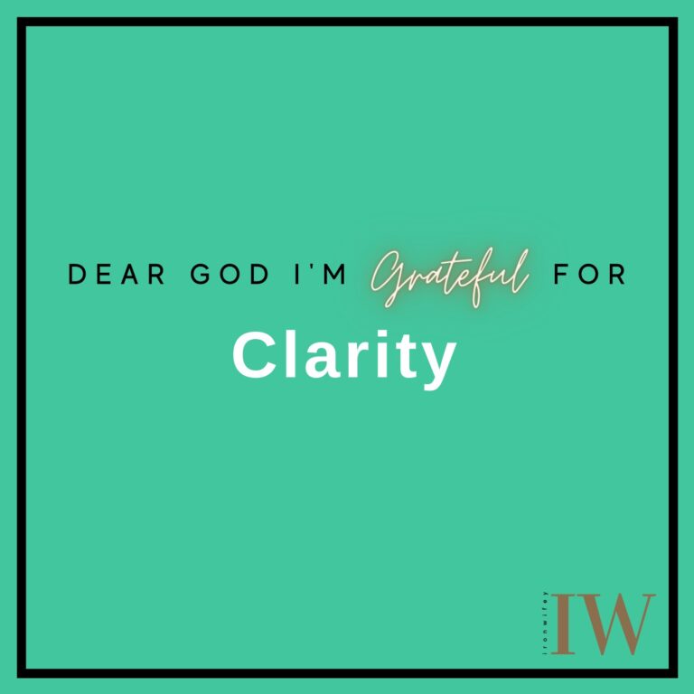 Day #179 – Clarity