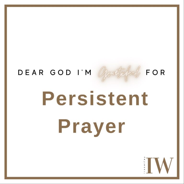 Day #210 – Persistent Prayers