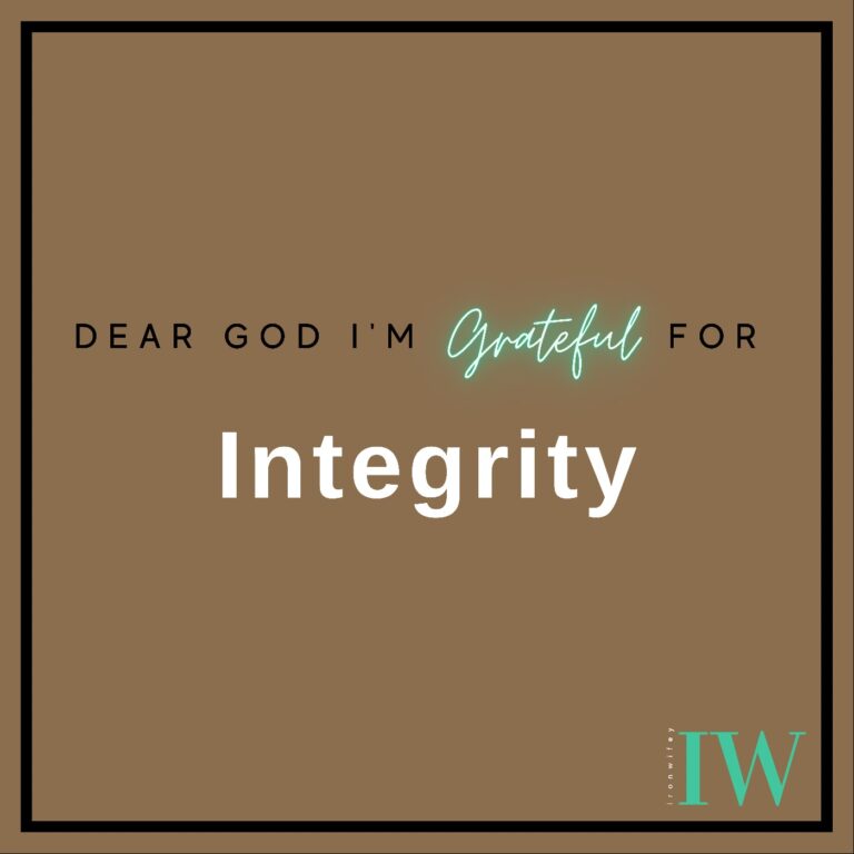 Day #221 – Integrity