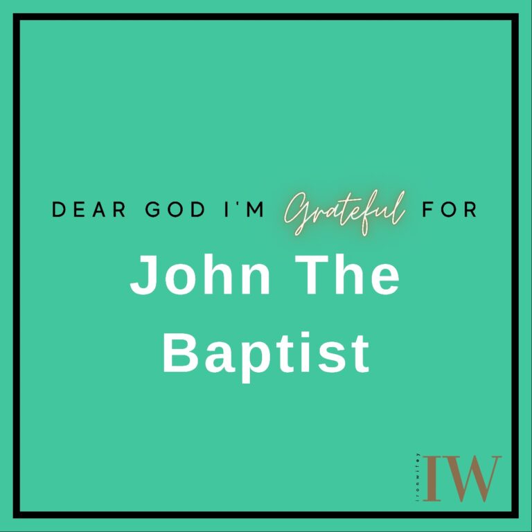 Day #227 – John The Baptist