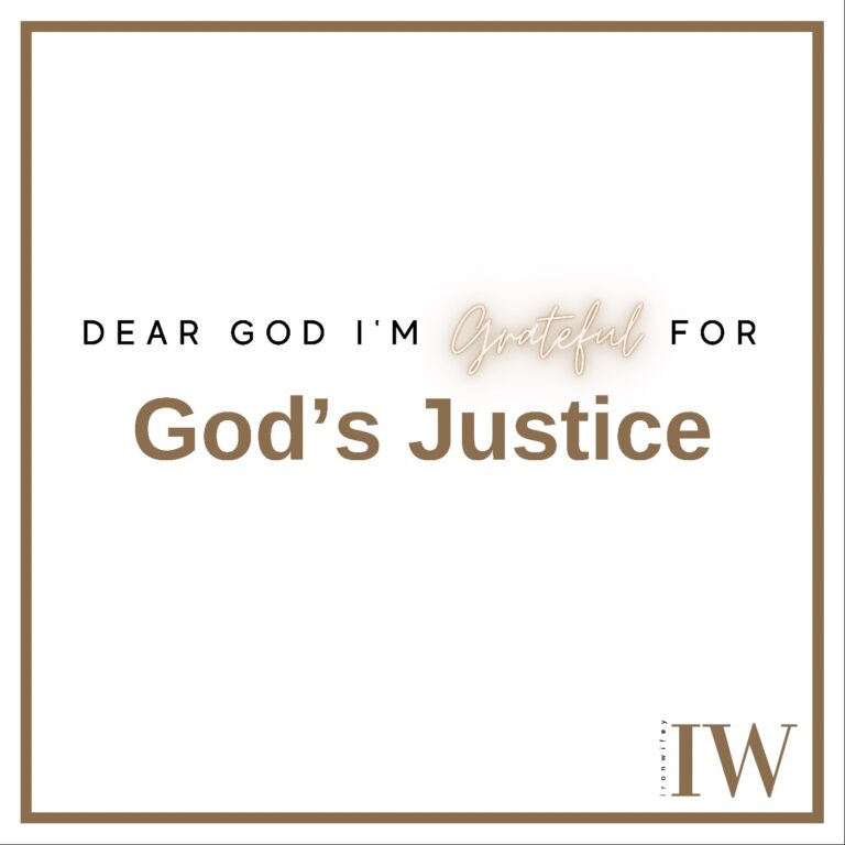 Day #262 –  God’s Justice