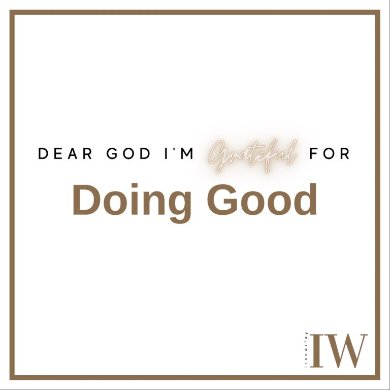 Day #274 – Doing Good