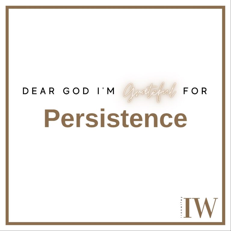 Day #282 – Persistence