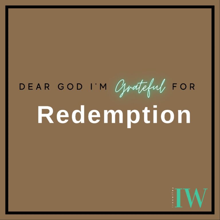 Day #277 – Redemption