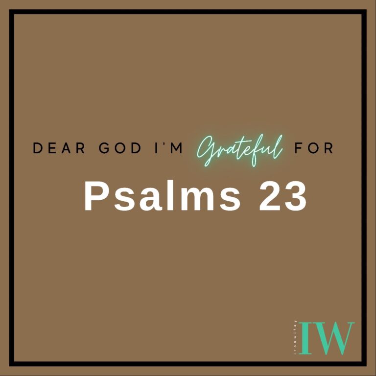 Day #281 – Psalms 23