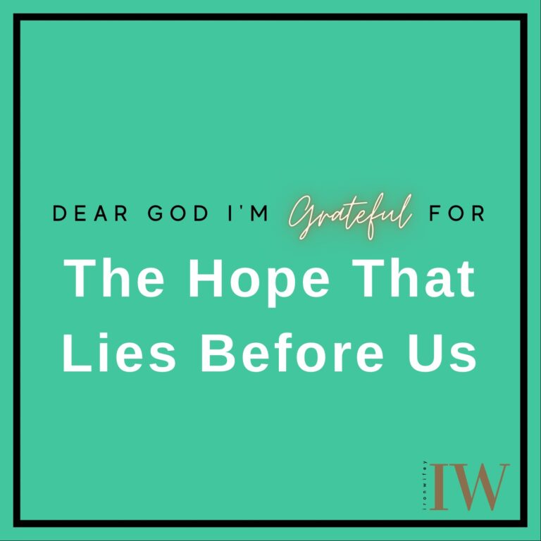 Day #299 – The Hope That Lies Before Us