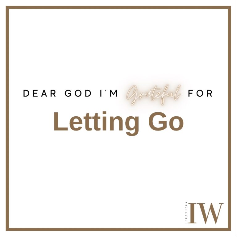 Day #290 – Letting Go