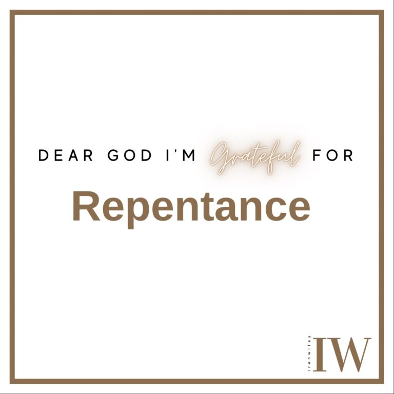 Day #338 – Repentance