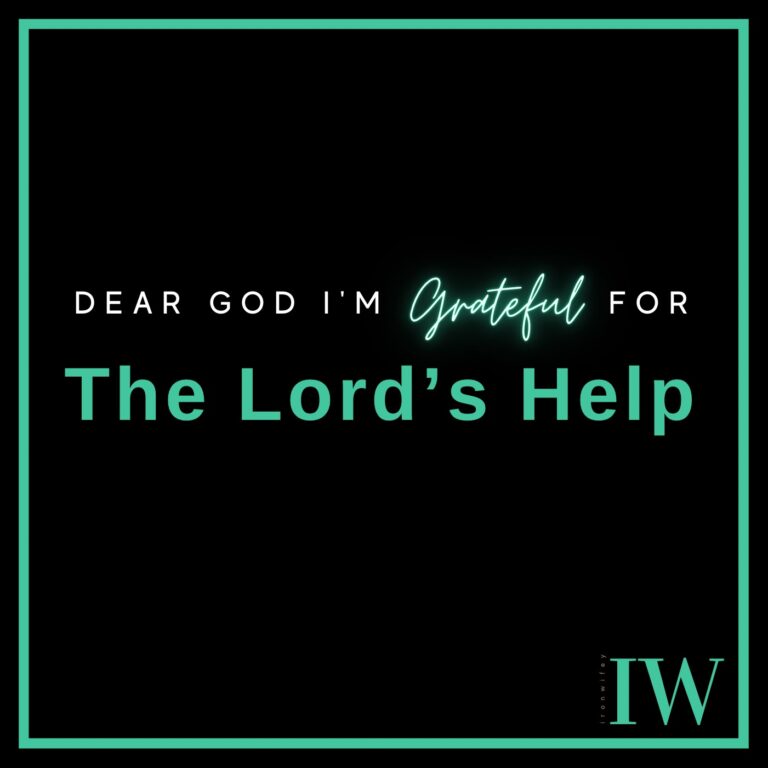 Day #352 – The Lord’s Help