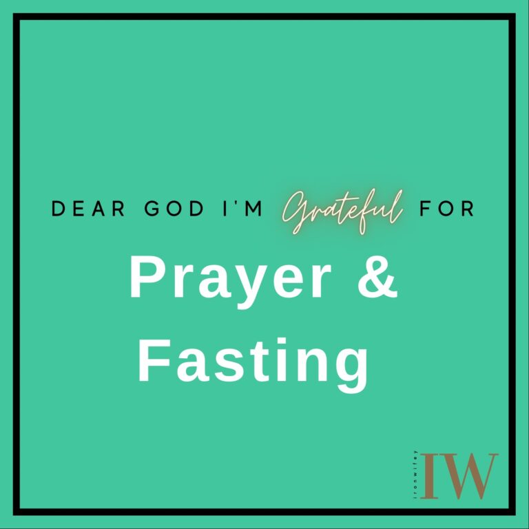 Day #375 – Prayer & Fasting