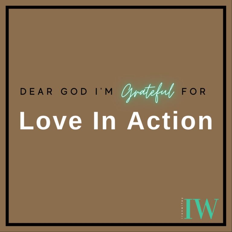 Day #381 – Love In Action