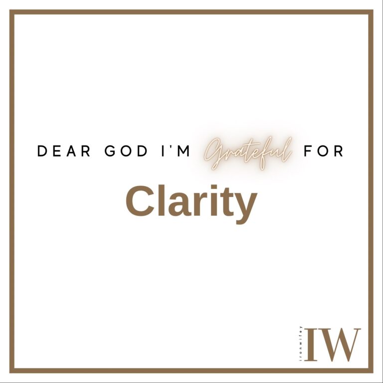 Day #390 – Clarity