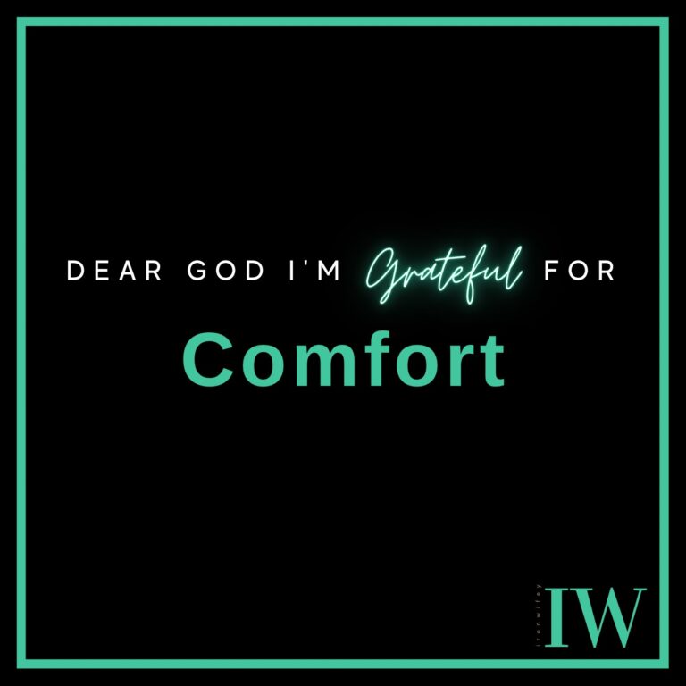 Day #435 – Comfort