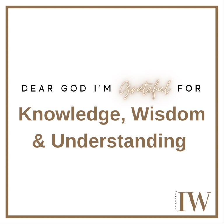 Day #426 – Knowledge, Wisdom, & Understanding