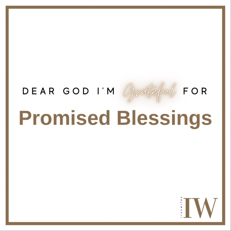 Day #414 – Promised Blessings