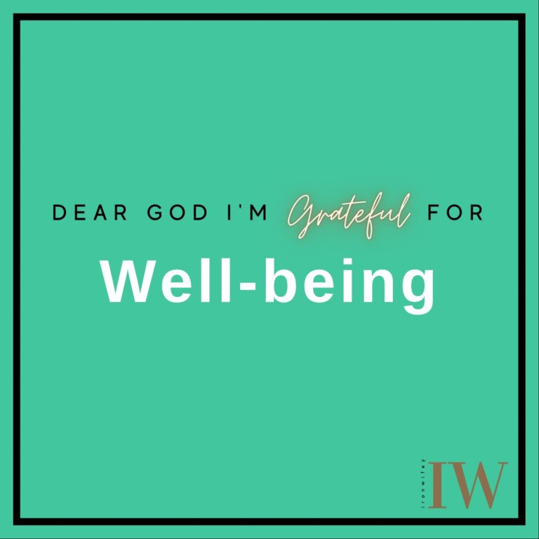 Day #432 – Well-Being