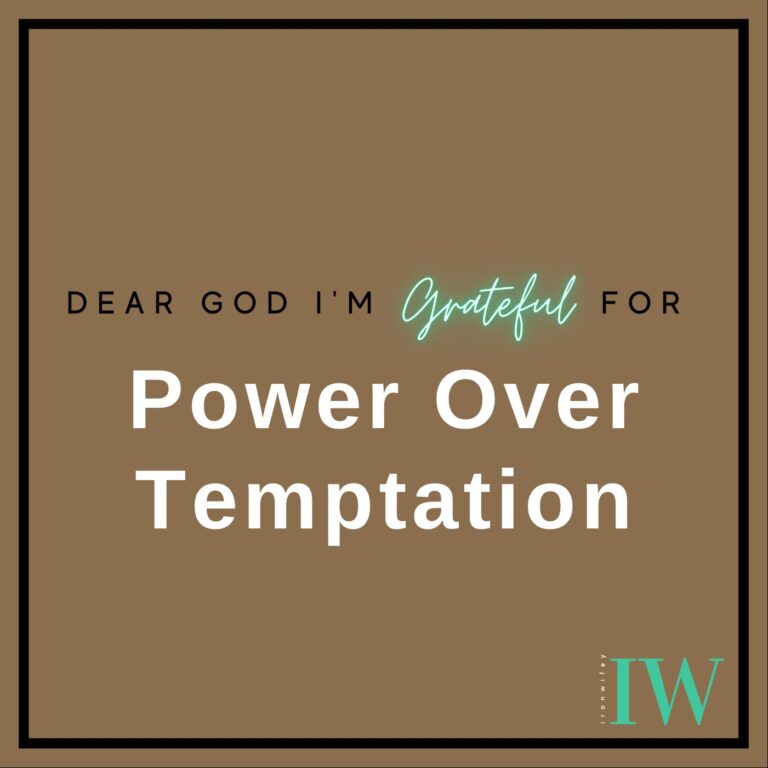 Day #429 – Power Over Temptation