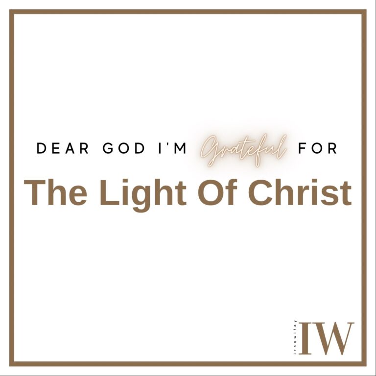 Day #442 – The Light Of Christ