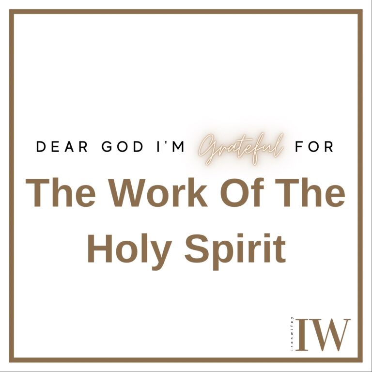 Day #462 – The Work Of The Holy Spirit