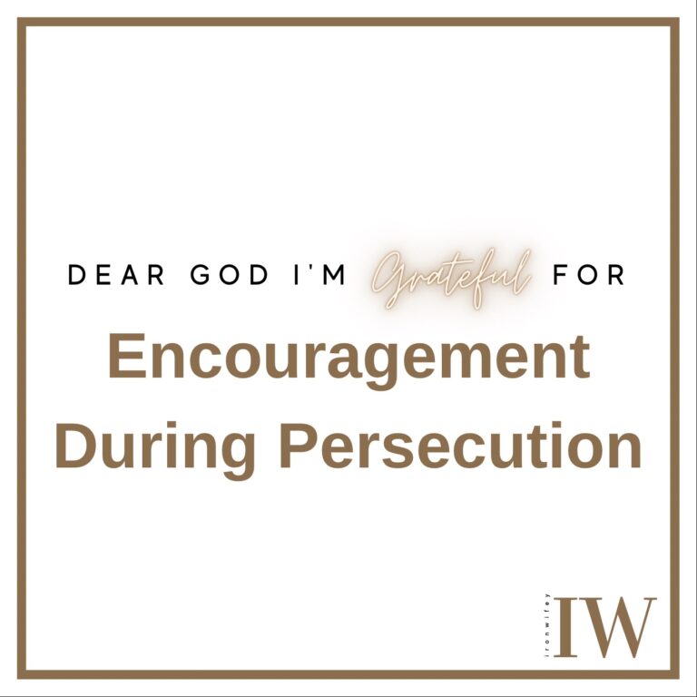 Day #450 – Encouragement During Persecution