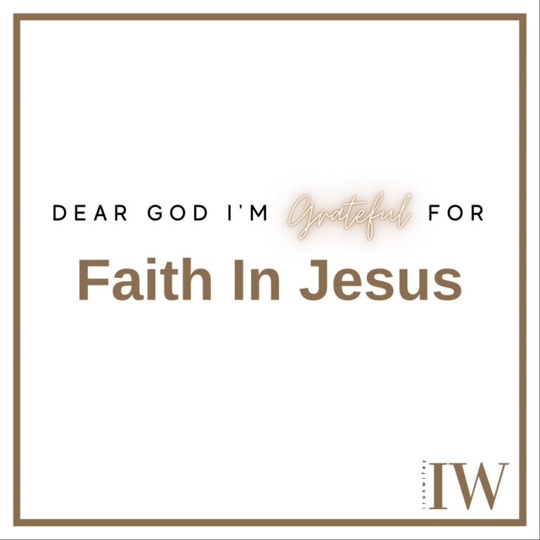 Day #466 – Faith In Jesus