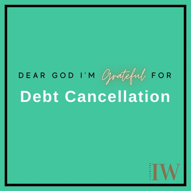 Day #492 – Debt Cancellation