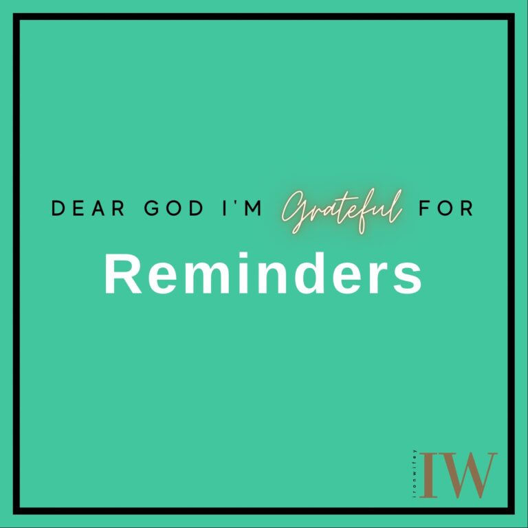 Day #476 – Reminders