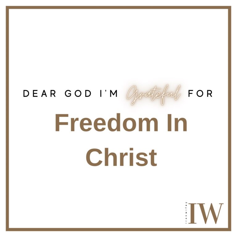 Day #534 – Freedom In Christ