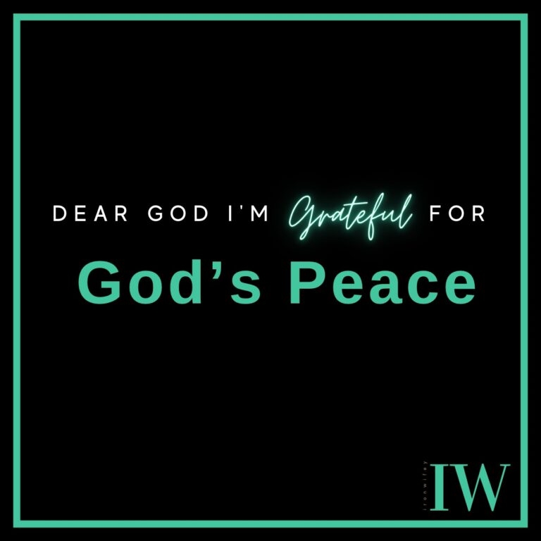 Day #543 – God’s Peace