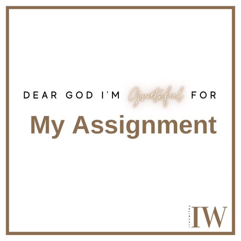 Day #530 – My Assignment